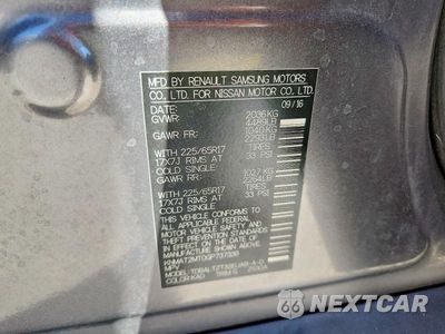 Zdjęcie 14 z 14 samochodu: 2016 NISSAN ROGUE SV VIN:KNMAT2MT0GP737339 - miniatura