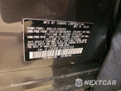Zdjęcie 13 z 13 samochodu: 2023 SUBARU FORESTER WILDERNESS VIN:JF2SKAMC0PH488568 - miniatura