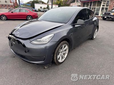 Drugie zdjęcie samochodu z przodu: 2021 TESLA MODEL Y VIN:5YJYGDEE2MF200511 - miniatura