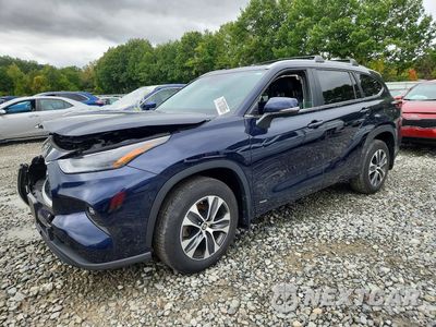 2024 TOYOTA HIGHLANDER HYBRID XLE 5TDKBRCH2RS144345 - główne zdjęcie licytacji z USA - miniatura
