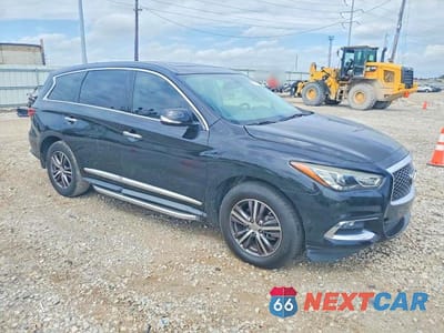 Czwarte zdjęcie samochodu z boku: 2017 INFINITI QX60 BASE VIN:5N1DL0MN7HC551756 - miniatura