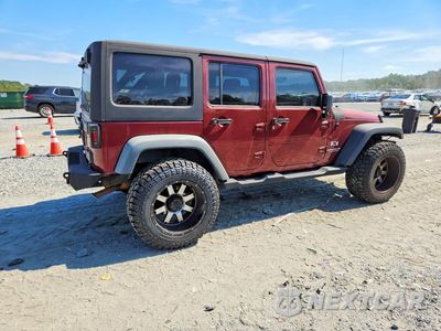 Trzecie zdjęcie samochodu z tyłu: 2007 JEEP WRANGLER X VIN:1J4GB39187L161799 - miniatura