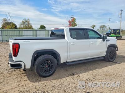 Trzecie zdjęcie samochodu z tyłu: 2022 GMC SIERRA K1500 ELEVATION-L VIN:3GTPUJEK9NG638396 - miniatura