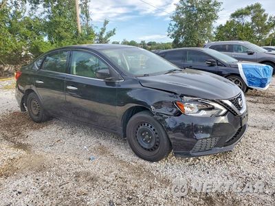 Czwarte zdjęcie samochodu z boku: 2017 NISSAN SENTRA S VIN:3N1AB7AP0HY375684 - miniatura