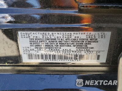 Zdjęcie 13 z 13 samochodu: 2025 NISSAN SENTRA SV VIN:3N1AB8CV2SY416714 - miniatura