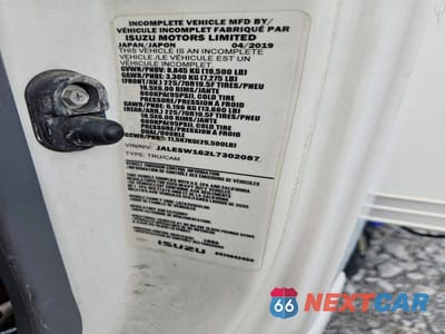 Zdjęcie 13 z 13 samochodu: 2020 ISUZU NRR BOX TRUCK VIN:JALE5W162L7302087 - miniatura