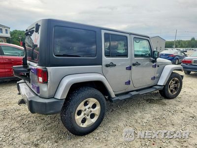 Trzecie zdjęcie samochodu z tyłu: 2015 JEEP WRANGLER UNLIMITED SAHARA VIN:1C4BJWEG5FL626777 - miniatura