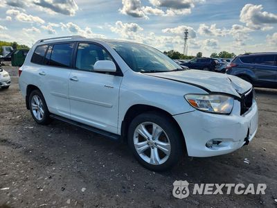 Czwarte zdjęcie samochodu z boku: 2008 TOYOTA HIGHLANDER LIMITED VIN:JTEES42A882096565 - miniatura