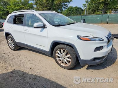 Czwarte zdjęcie samochodu z boku: 2016 JEEP CHEROKEE LIMITED VIN:1C4PJLDB5GW165154 - miniatura