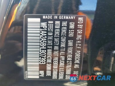 Zdjęcie 13 z 13 samochodu: 2017 PORSCHE MACAN VIN:WP1AA2A58HLB07393 - miniatura