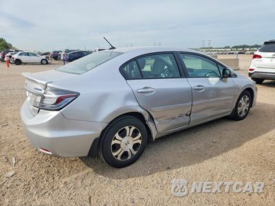 Trzecie zdjęcie samochodu z tyłu: 2013 HONDA CIVIC HYBRID VIN:19XFB4F22DE002902 - miniatura