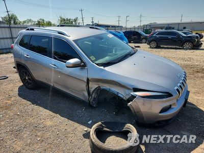 Czwarte zdjęcie samochodu z boku: 2014 JEEP CHEROKEE LATITUDE VIN:1C4PJLCSXEW245614 - miniatura