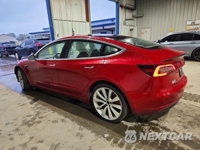 Drugie zdjęcie samochodu z przodu: 2018 TESLA MODEL 3 VIN:5YJ3E1EB2JF011325 - miniatura