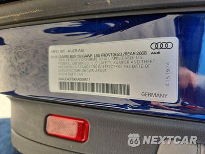 Zdjęcie 12 z 12 samochodu: 2019 AUDI S5 PRESTIGE VIN:WAUC4CF5XKA008512 - miniatura