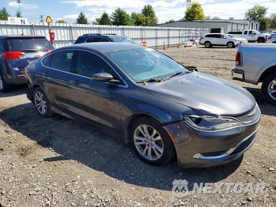 Czwarte zdjęcie samochodu z boku: 2016 CHRYSLER 200 LIMITED VIN:1C3CCCAG1GN141274 - miniatura