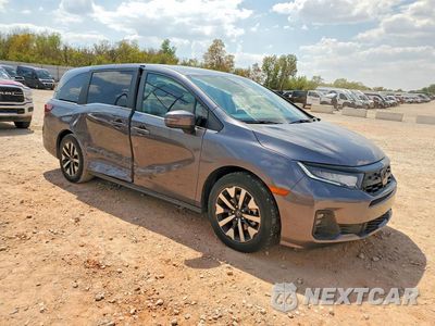Czwarte zdjęcie samochodu z boku: 2025 HONDA ODYSSEY EXL VIN:5FNRL6H68SB002268 - miniatura