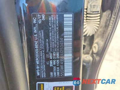 Zdjęcie 12 z 12 samochodu: 2018 MERCEDES-BENZ C 300 VIN:55SWF4JB6JU253454 - miniatura