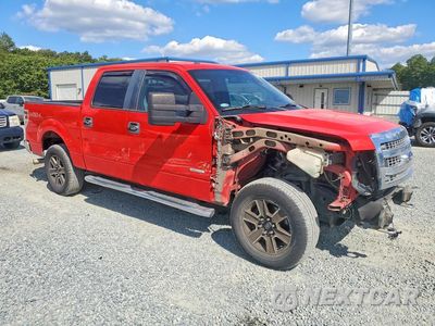 Czwarte zdjęcie samochodu z boku: 2014 FORD F150 SUPERCREW VIN:1FTFW1ET3EKF89705 - miniatura