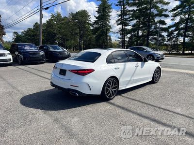 Czwarte zdjęcie samochodu z boku: 2023 MERCEDES-BENZ C 300 VIN:W1KAF4GB7PR077073 - miniatura
