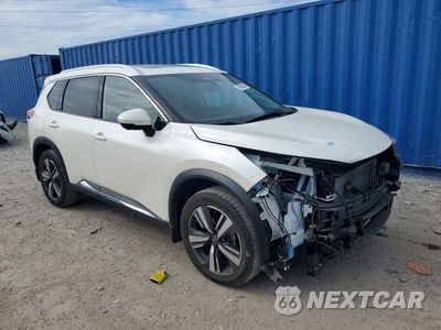 Czwarte zdjęcie samochodu z boku: 2023 NISSAN ROGUE PLATINUM VIN:JN8BT3DD3PW312257 - miniatura