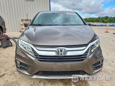 Piąte zdjęcie samochodu w środku: 2019 HONDA ODYSSEY EXL VIN:5FNRL6H79KB019136 - miniatura