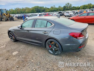 Drugie zdjęcie samochodu z przodu: 2020 GENESIS G70 3.3T VIN:KMTG34LE1LU050859 - miniatura