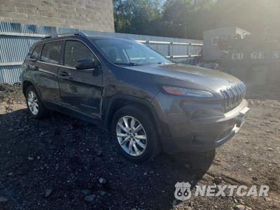 Czwarte zdjęcie samochodu z boku: 2015 JEEP CHEROKEE LIMITED VIN:1C4PJMDS2FW510726 - miniatura
