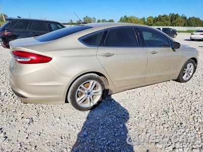 Trzecie zdjęcie samochodu z tyłu: 2018 FORD FUSION SE VIN:3FA6P0HD9JR266864 - miniatura