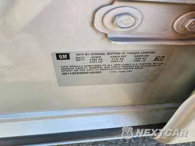 Zdjęcie 12 z 12 samochodu: 2017 CHEVROLET IMPALA LT VIN:2G1105S36H9196965 - miniatura
