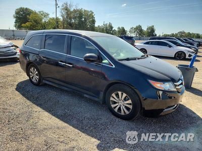 Czwarte zdjęcie samochodu z boku: 2014 HONDA ODYSSEY EXL VIN:5FNRL5H69EB032121 - miniatura