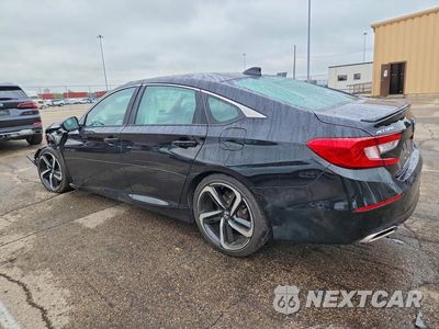 Drugie zdjęcie samochodu z przodu: 2022 HONDA ACCORD SPORT SE VIN:1HGCV1F43NA068083 - miniatura