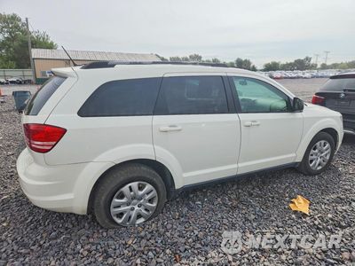 Trzecie zdjęcie samochodu z tyłu: 2018 DODGE JOURNEY SE VIN:3C4PDCAB1JT353162 - miniatura