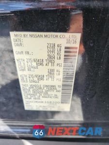 Zdjęcie 13 z 13 samochodu: 2017 NISSAN MURANO SL VIN:5N1AZ2MGXHN108200 - miniatura