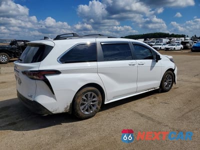 Trzecie zdjęcie samochodu z tyłu: 2024 TOYOTA SIENNA LE VIN:5TDKRKECXRS191336 - miniatura