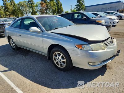 Czwarte zdjęcie samochodu z boku: 2002 TOYOTA CAMRY SOLARA SE VIN:2T1CE22P72C009937 - miniatura
