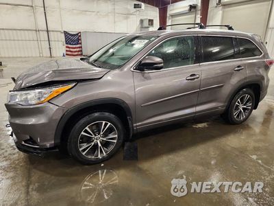 2016 TOYOTA HIGHLANDER XLE 5TDJKRFH3GS227058 - główne zdjęcie licytacji z USA - miniatura