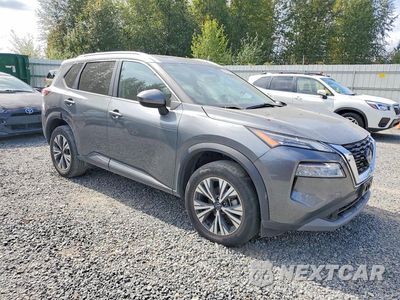 Czwarte zdjęcie samochodu z boku: 2023 NISSAN ROGUE SV VIN:5N1BT3BB9PC786613 - miniatura