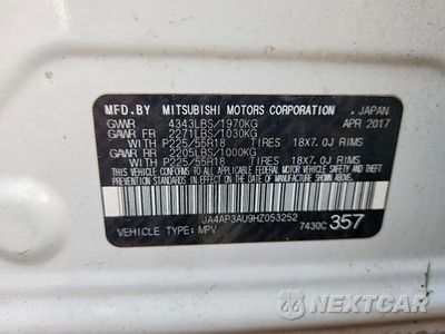 Zdjęcie 12 z 12 samochodu: 2017 MITSUBISHI OUTLANDER SPORT ES VIN:JA4AP3AU9HZ053252 - miniatura
