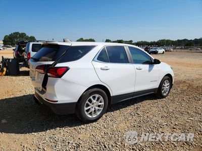Trzecie zdjęcie samochodu z tyłu: 2022 CHEVROLET EQUINOX LT VIN:3GNAXKEV4NL104783 - miniatura