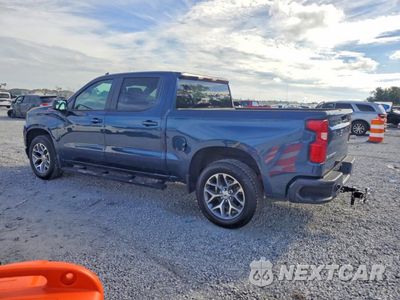 Drugie zdjęcie samochodu z przodu: 2021 CHEVROLET SILVERADO K1500 RST VIN:3GCUYEED5MG154319 - miniatura