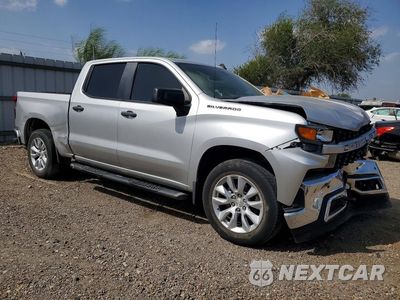 Czwarte zdjęcie samochodu z boku: 2022 CHEVROLET SILVERADO LTD C1500 CUSTOM VIN:3GCPWBEK0NG168386 - miniatura