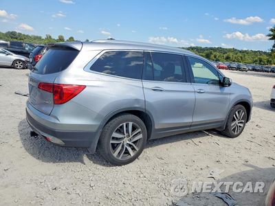 Trzecie zdjęcie samochodu z tyłu: 2018 HONDA PILOT ELITE VIN:5FNYF6H01JB031950 - miniatura