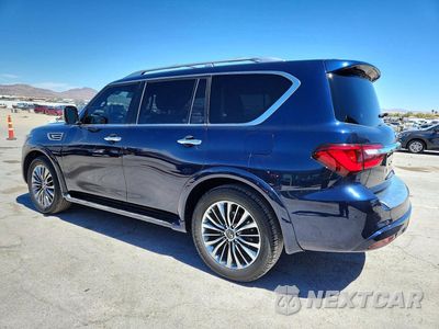 Drugie zdjęcie samochodu z przodu: 2019 INFINITI QX80 LUXE VIN:JN8AZ2NF8K9685855 - miniatura