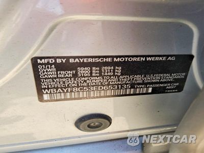 Zdjęcie 12 z 12 samochodu: 2014 BMW 750 LXI VIN:WBAYF8C53ED653135 - miniatura