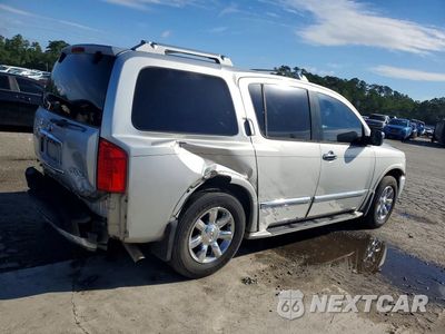 Trzecie zdjęcie samochodu z tyłu: 2004 INFINITI QX56 BASE VIN:5N3AA08C74N810611 - miniatura