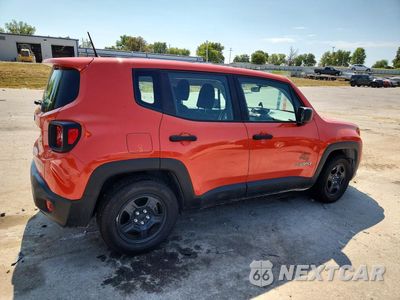 Trzecie zdjęcie samochodu z tyłu: 2019 JEEP RENEGADE SPORT VIN:ZACNJAAB0KPK20662 - miniatura