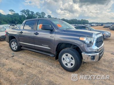 Czwarte zdjęcie samochodu z boku: 2021 TOYOTA TUNDRA SR5 VIN:5TFDY5F16MX979947 - miniatura