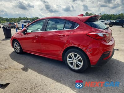 Drugie zdjęcie samochodu z przodu: 2018 CHEVROLET CRUZE LT VIN:3G1BE6SM6JS651536 - miniatura