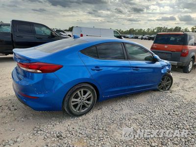 Trzecie zdjęcie samochodu z tyłu: 2018 HYUNDAI ELANTRA SEL VIN:5NPD84LF7JH398085 - miniatura