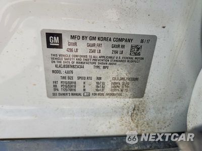 Zdjęcie 14 z 14 samochodu: 2017 BUICK ENCORE PREFERRED II VIN:KL4CJBSB7HB234344 - miniatura